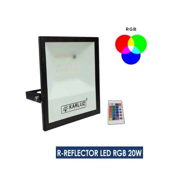 R5 REFLECTOR LED RGB 20W